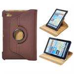 360 Rotating Leather Stand for 7.7 (Brown)